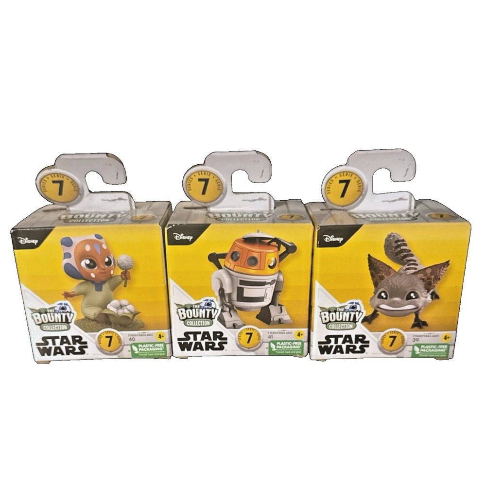 NEW Star Wars The Bounty Collection Series 7/ Lot of 3 Box 39-41/ Disney Hasbro‎